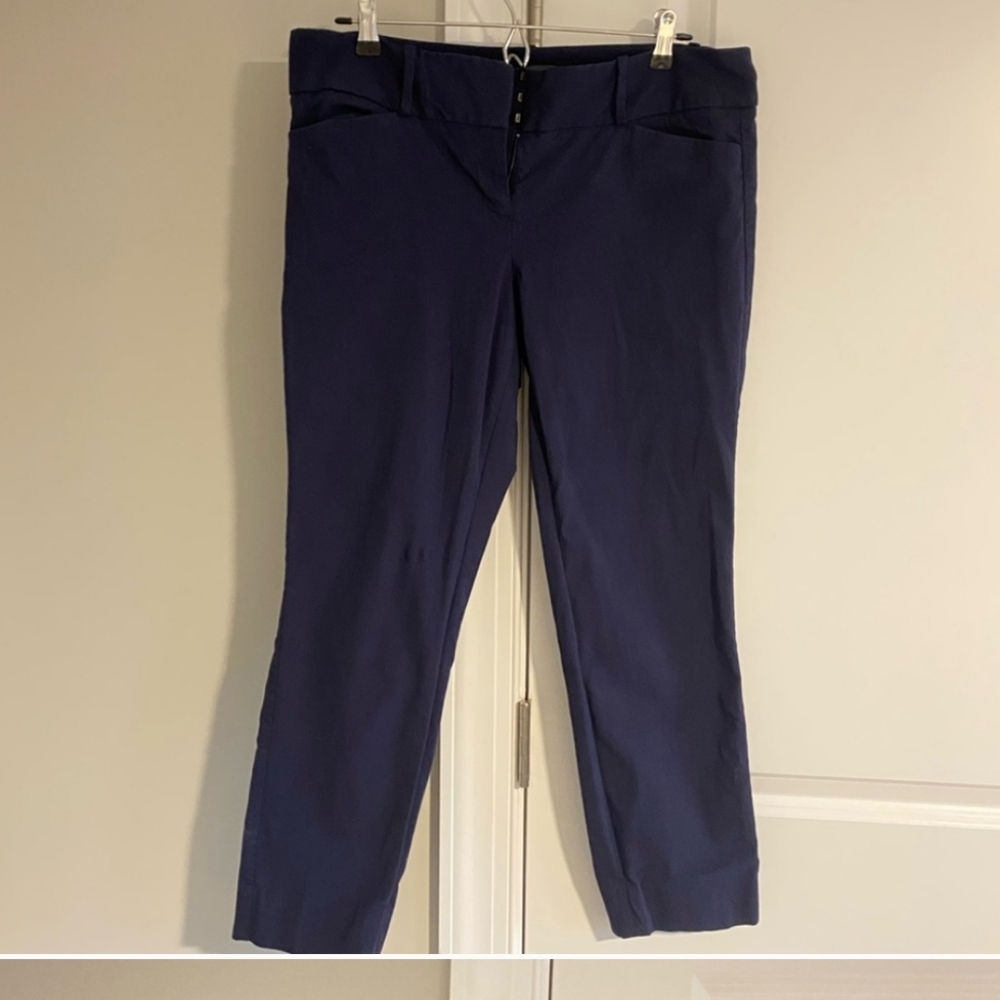 The Limited Ankle Trouser Navy Size 12